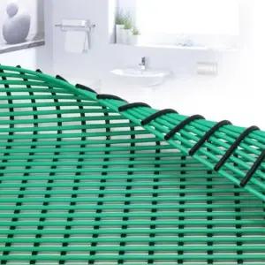 샤워장 탈의실 미끄럼방지 그린 튜브 롤매트 바닥매트 베이커리 흙먼지제거 출입구