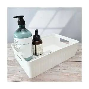 팬트리 바스켓 5호 33x22x9 0062/주방 베란다 정리 수납 바구니