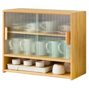 주방 그릇장 찬장 커피장 유리장 원목 수납장 컵보드 렌지대 정리