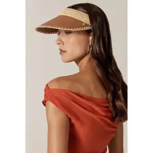 갤러리아 [헬렌카민스키] 데자 라피아 크로셰 바이저