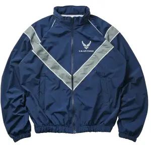 미 미군 훈련복 트닝 자켓 바람막이 PT 미군체육복