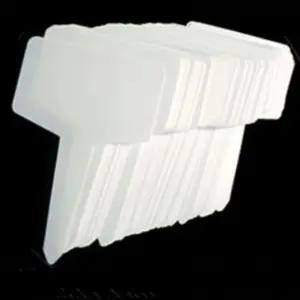 (T형 대형 100개 화이트) 텃밭 팻말 묘목 식물 팻말/이름표/대형/나무/이름/화분/푯말/T형/네임택