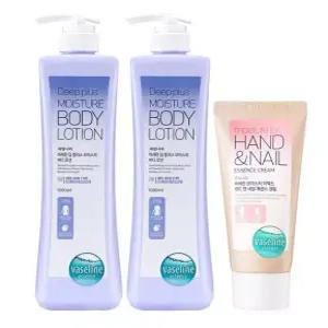 바세린 대용량 바디로션 딥플러스 1000ml 2개+증정