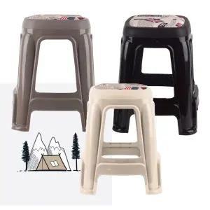 야외용 카페 플라스틱 의자 포장마차 편의점 특대 QED5+1Gpk