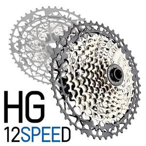 선샤인 12단 카세트 11 39 40 42t 46t 48 50 52t 스프로킷 12v 12s MTB HG 플라이휠 초경량 실버 대형