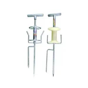 약줄가이드 꼬임방지 유인기 특가 고추밭 회전판 뱅글이 터닝 롤러 농약줄 금속 1개