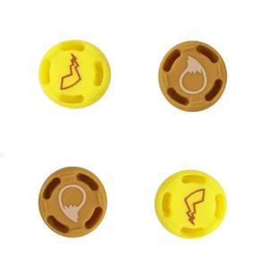 실리콘 논슬립 캡 케이스 엄지 그립 커버 실리카 젤 아날로그 스틱 조이콘 버튼 손잡이 닌텐도 스위치 NS 1 (4PCS 로커 캡)