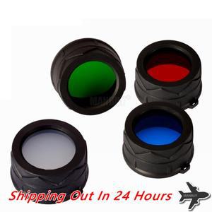 NITECORE-RGB 토치 필터 확산 미네랄 코팅 유리 렌즈, 손전등용, 34mm MT26 EC25 EA45S SRT6