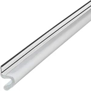 M-D 빌딩 제품 91804 방음 웨더 스트리핑 도어 씰 26피트 흰색 비닐 코팅 폼 커프/채널 설치가 간편하고