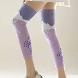 무릎 레그 워머 하이 스포츠 데일리 여성 레그 워머 겨울 용다리