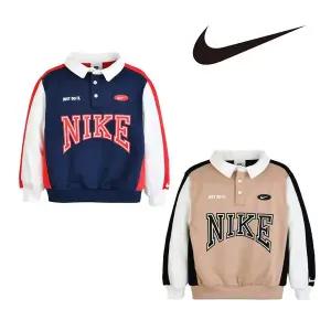 [플레이키즈프로](강남점) (105-130) 나이키 키즈 게임데이 FT 폴로 긴팔티 (A253TS157P)