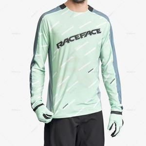 2025 남성용 사이클링 저지 MTB 산악 오토바이 탑 긴팔 티셔츠 야외 스포츠 의류