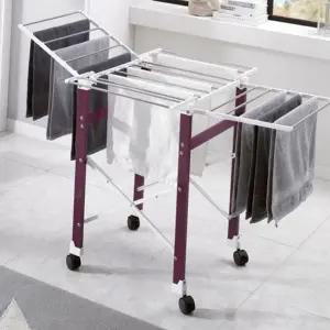 이동식 건조대 접이식 실내건조대 스텐 빨래 건조대 빨랫대 자립형