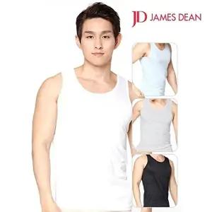 [셀러허브 패션]제임스딘 베이직 에어로쿨 남성 런닝셔츠 1매(4종택1) (10650743A)