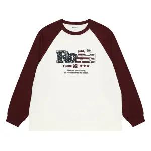 에꼴리에 아메리칸 나염 배색 라글란티 26A3409-WN