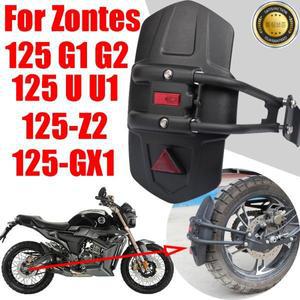 ZONTES G1-125 G ZT125 Z2 U1 125-G1X 오토바이 액세서리 리어 펜더 머드 가드 플랩 휠 스플래시