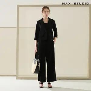 막스스튜디오 26SS크리즈 셋업 3PCS (재킷+팬츠+원피스)