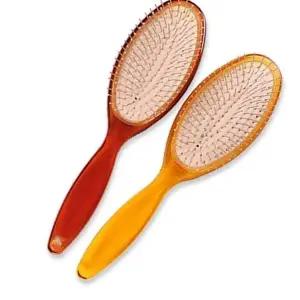 [에스에스62]쿠션헤어브러쉬 401투명철 6x23cm(색상랜덤)