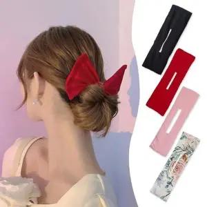 [에스에스62]3초 올림머리 당고 헤어끈 머리띠
