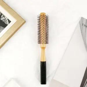 [에스에스62]자연목 고무 헤어 롤 드라이빗 브러쉬