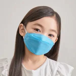 꼼마꼼마 어린이 마스크 유아 키즈 KF80 KF94 파랑 3매 5set