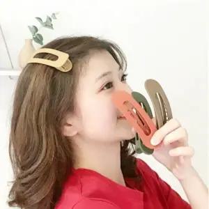 대왕 옆머리 집게핀 6종 세트 머리숱 많은분용 빅사이즈 헤어핀