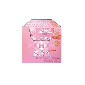 호올스 자몽향 캔디 1박스 (20개입)/허브/사탕/학원/간식/맛있는/디저트/미니/업소용/잠깨는사탕/스틱/홀스