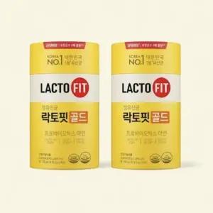 락토핏 골드 프로바이오틱스 유산균 아연 스틱 2g x 50포 2개월분