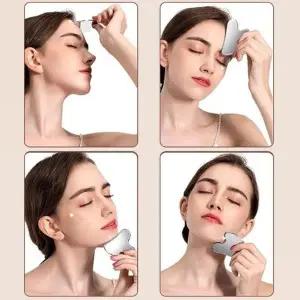 [에스에스62]관리 하트 미니 마사지기 괄사 파우치 세트