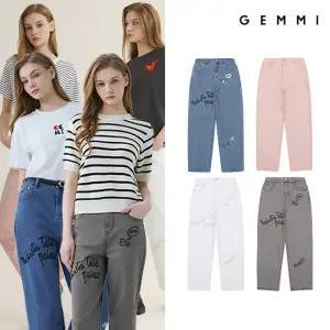 [겜미] 26SS 아트웍 데님팬츠1종