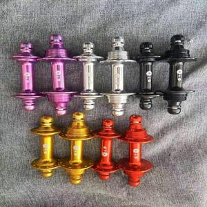 고정 기어 허브  20-24 홀 단일 속도 트랙 자전거 전면  후면 베어링 알루미늄