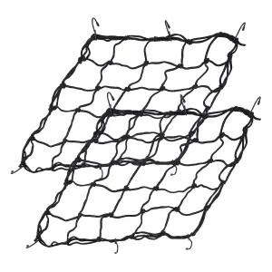NICEEDED 2팩 15인치 x 오토바이 화물망 30인치 러기지 자전거 바구니 랙 스노모바일 화물용