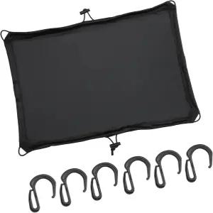 리파이록 1세트 모터사이클 러기지 네트 헬멧 커버 24 x17 탄성 방수 트렁크 6 후크 범용 자동차 교체 부품