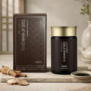 헤밀레 6년근 녹용 홍삼고 홍삼정 액기스 선물 240g