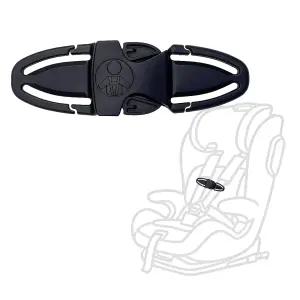 탈출 방지 카시트 버클 가드 및 가슴 하네스 클립 잠금 - 유모차 벨트용 안전 잠금(스타일 B 블랙 1팩)