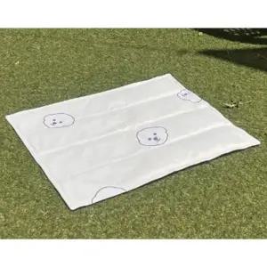 강아지 쿨링 매트 M 크림 여름용 아이스 방석 반려동물 쿨 패드