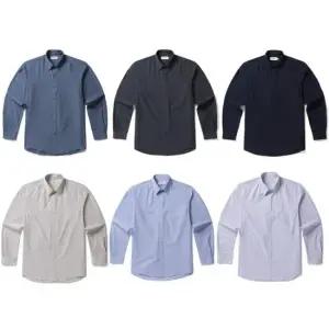 7컬러 미라쿨 루즈핏 트윌 캐주얼 셔츠_ABF2WC1101_7COR_DG