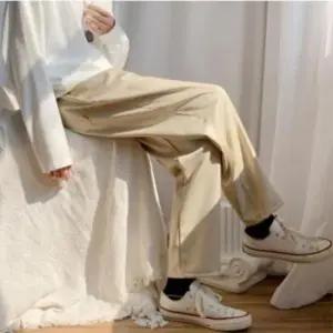 [JED] 밴드 남성 팬츠 허리 데일리 슬랙스 와이드핏 루즈핏 긴바지 통바지 밴딩 스판 남성용