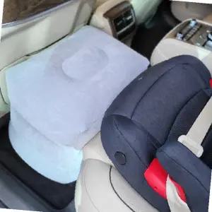 차량 뒷좌석 어린이 좌석 하단 다리 받침 발 지지 보조 장거리 이동 편안함 제공