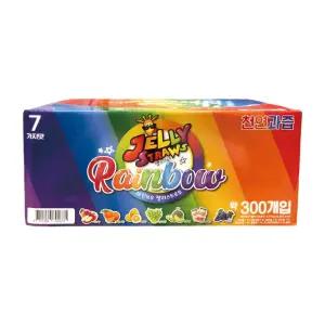 레인보우 젤리스트로우 5,790g (약300개) 1개