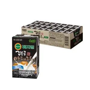 베지밀 검은콩과 아몬드호두 두유 145ml 24팩