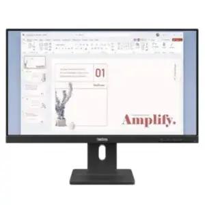 Lenovo ThinkVision E24-40 23.8 360도 회전 내장스피커 탑재 모니터 -ict