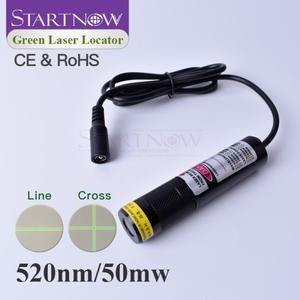 녹색 포지셔너 520nm 30mw 레이저 라인 로케이터 포인터 크로스 모듈 정렬 직물 절단기 산업