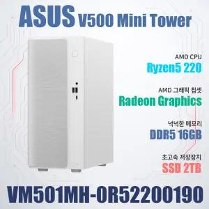 ASUS VM501MH-0R52200190 Win11Home (16GB, M.2 2TB)/ASUS V500 미니타워