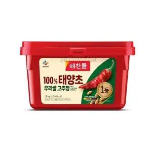 해찬들 태양초 고추장 우리쌀 100 1.8kg 2개 코 스트코 맛있게 매운고추장 대용량 x3SET(SH)