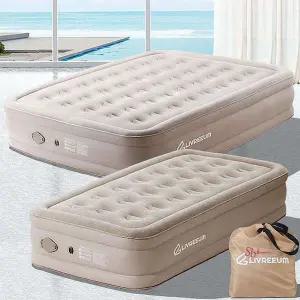 에어매트 야외침대 자동충전 두꺼운공기 캠핑매트리스mno654