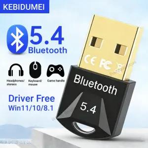 PC용 블루투스 5.4 어댑터 USB 5.3 동글 리시버 스피커 마우스 키보드 음악 오디오 송신기