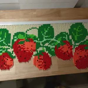 비즈발 만들기 문발 막대 걸이 부자재 비즈 구슬 완성 커튼 키트