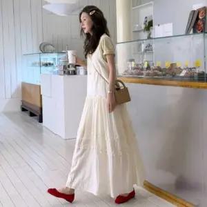 프릴 티어드 원피스