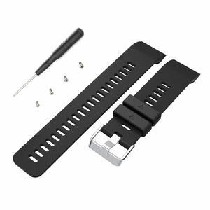 가민 포러너 35 시계, 35용 실리콘 손목밴드 교체 시계 밴드 스트랩 / 30 스마트워치에 호환됩니다